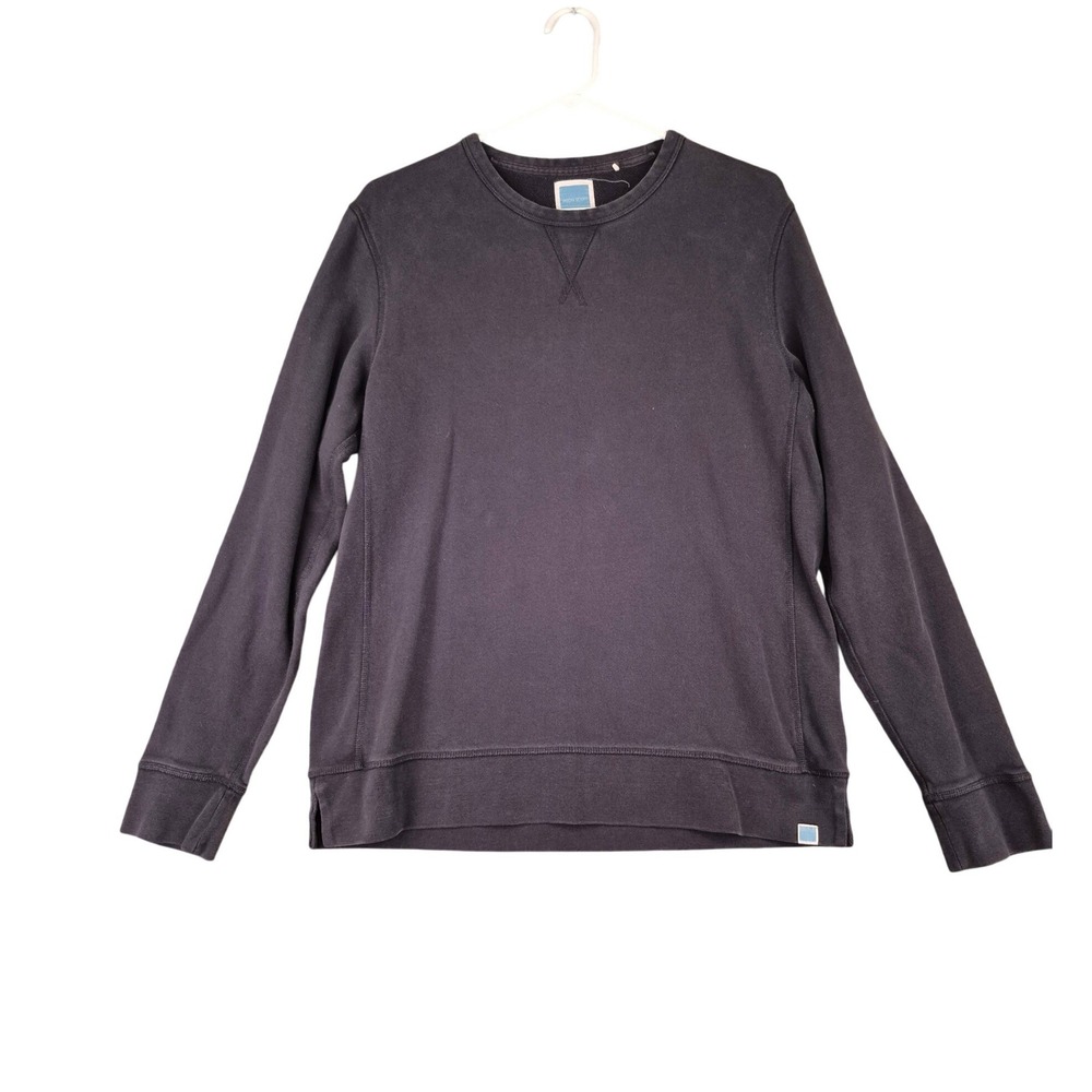 Jason Scott Mens Peru‎ Pima Cotton Crewneck Sweatshirt Faded Grey RN 132132 Sz M